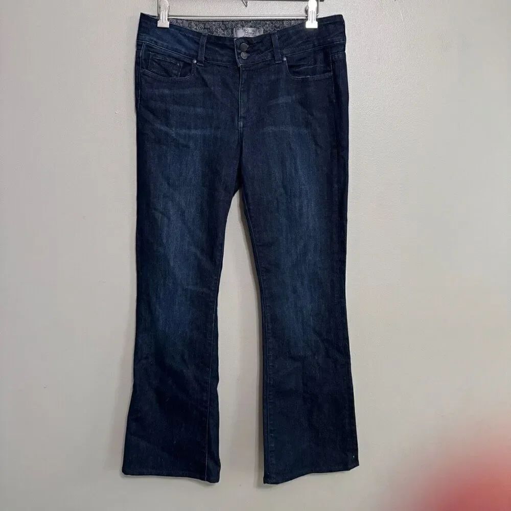 Paige Premium Denim boot cut dark wash jeans 31